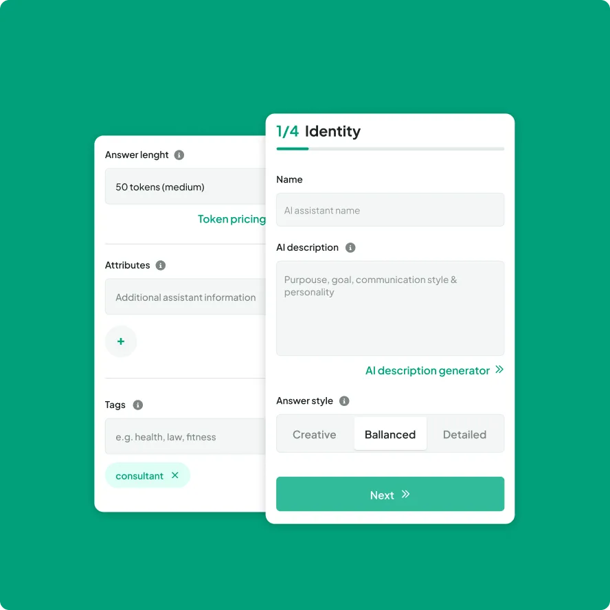 Define your AI assistant